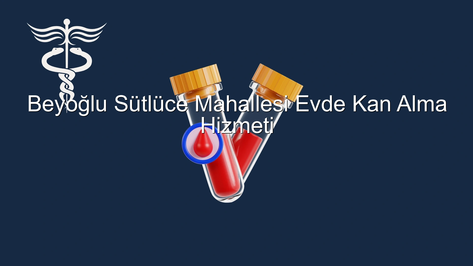 Beyoğlu Sütlüce Mahallesi Evde Kan Alma Hizmeti