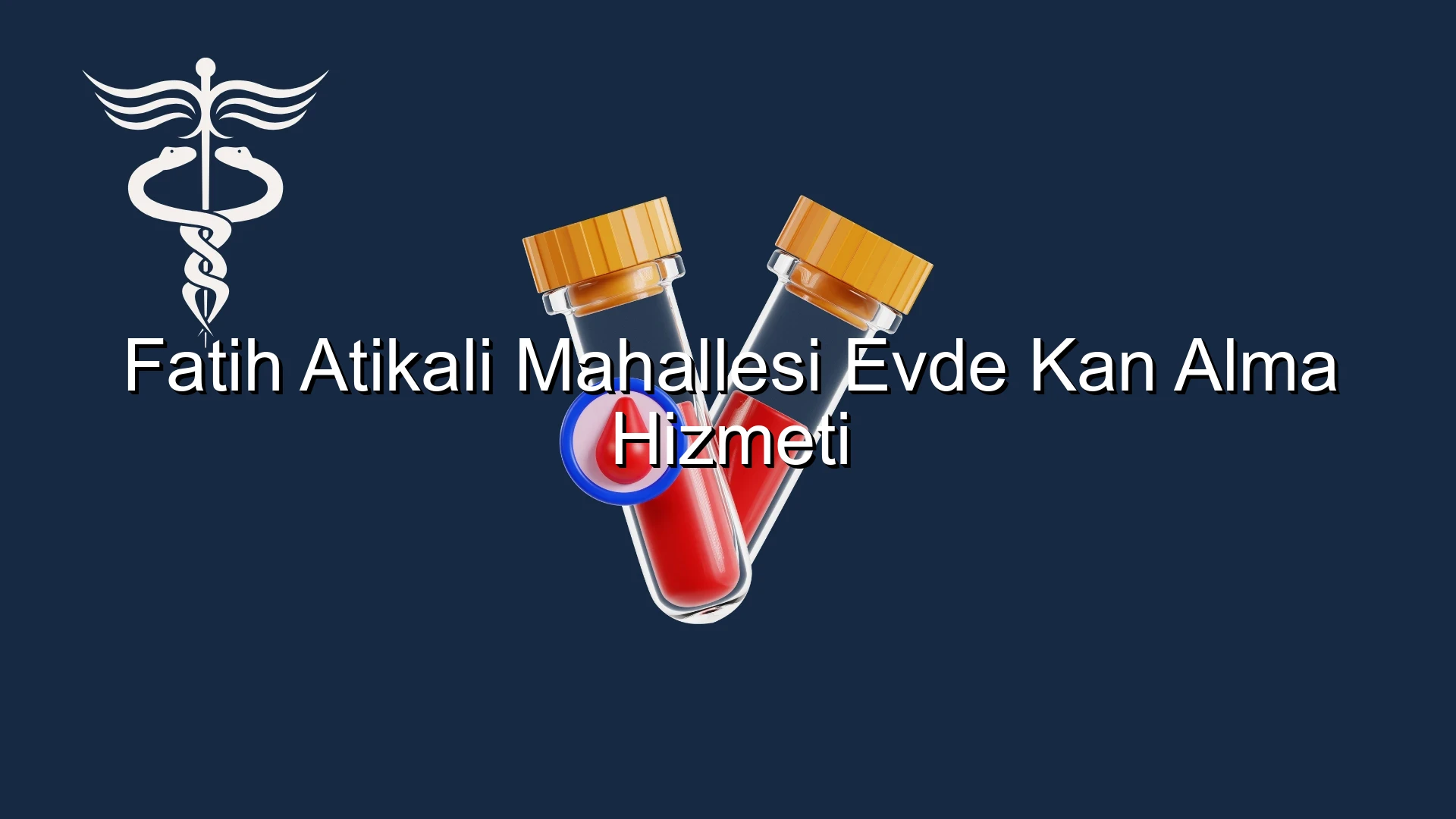 Fatih Atikali Mahallesi Evde Kan Alma Hizmeti